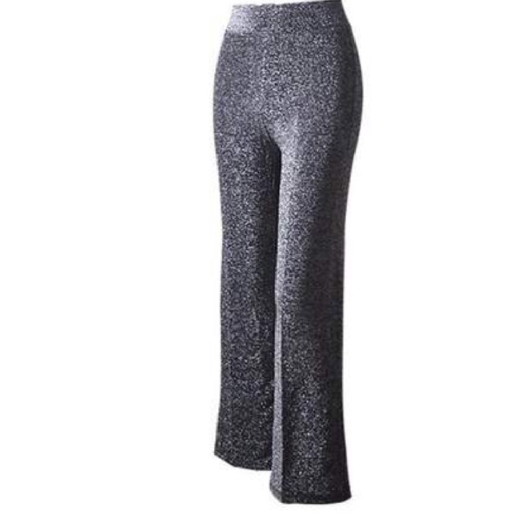 Silver sparkle pant